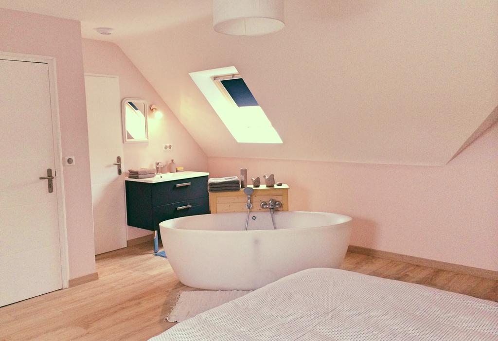 Bed and Breakfast La Ferme D'Antan Baie De Somme Mons-Boubert Camera foto